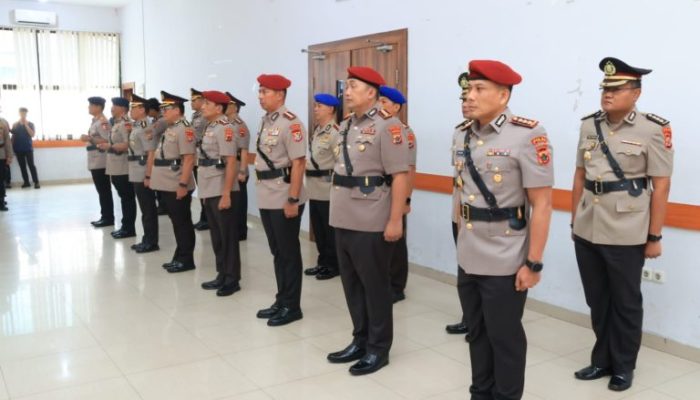 7 PJU Polda Papua sertijab yang dipimpin Kapolda Papua
