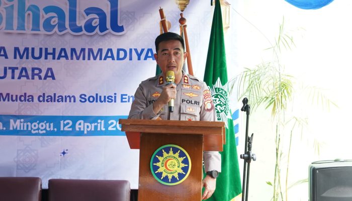 Wakapolres Jakarta Utara Hadiri Halal Bihalal Pemuda Muhammadiyah, Perkuat Sinergi Kamtibmas