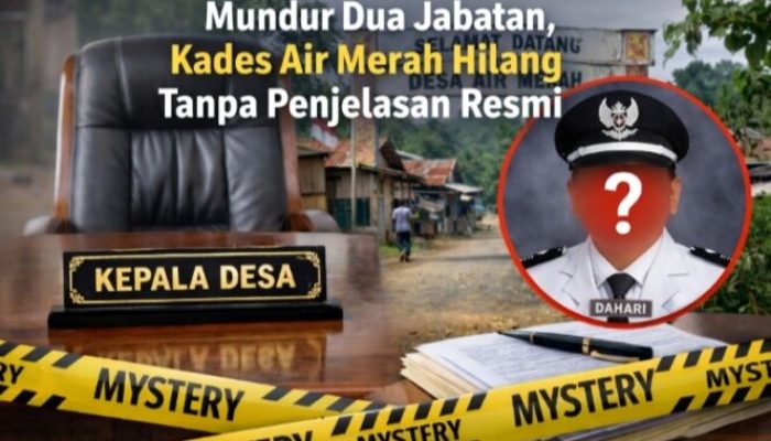 ‎Mundur dari Jabatan Kades Air Merah, Dahari “Itok” Tinggalkan Dua Posisi Strategis di Arma Jaya