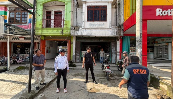 Bupati Tapanuli Utara Instruksikan Optimalisasi Penataan dan Penanganan Infrastruktur Kota Tarutung