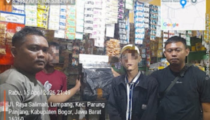 ‎Sinergi TNI-Polri Parung panjang Bongkar Peredaran Rokok Ilegal di Desa Lumpang