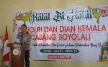 Kapolres Boyolali Hadiri Halal Bihalal PP Polri 2026, Perkuat Sinergi dan Silaturahmi Purnawirawan