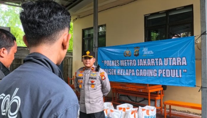 Polsek Kelapa Gading Rangkul Ojol Lewat Program “Sabuk Kamtibmas”, Perkuat Sinergi Jaga Keamanan