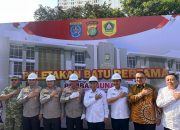 Kapolda Letakkan Batu Pertama Mako Polres Metro Depok: Pelayanan Harus Makin Baik