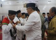 Lepas 7 Calon Jamaah Haji 2026, Pemkab Taput Tekankan Kedisiplinan Protokol Kesehatan di Tanah Suci
