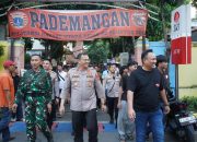 Kapolres Metro Jakarta Utara Tinjau Langsung Pengamanan Nobar Persija vs Persib di Pademangan