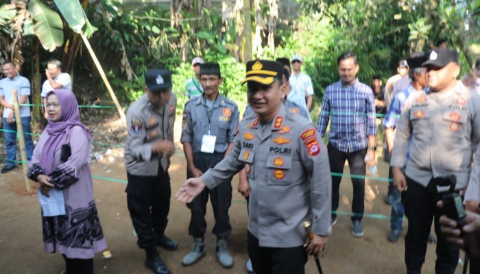 Kapolres Lebak Monitoring Langsung Pelaksanaan PAW di 8 Desa Wilayah Kabupaten Lebak