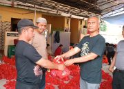 Polsek Koja Gelar Penyembelihan Hewan Kurban 1447 H, Salurkan Ratusan Bungkus Daging untuk Warga