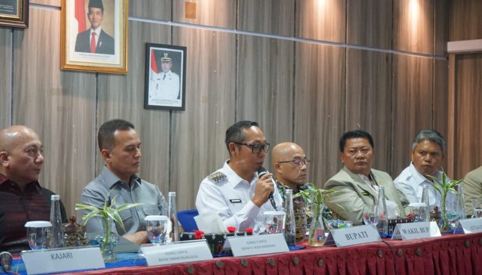 Bupati Tapanuli Utara Pimpin FGD, Targetkan Pembangunan Daerah Terintegrasi dan Komprehensif