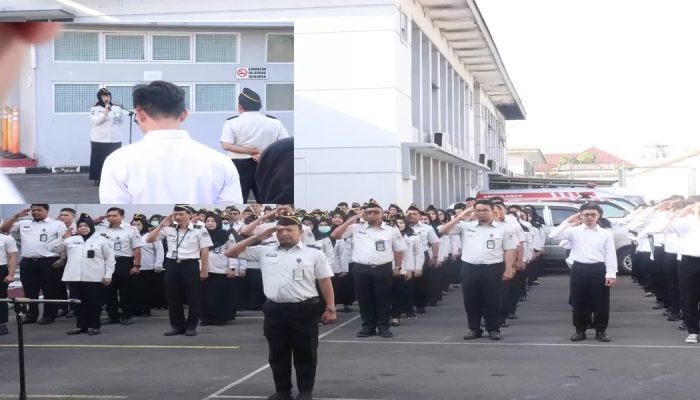 RSU Pemasyarakatan Jakarta Gelar Apel Pagi Perkuat Disiplin dan Semangat Pelayanan