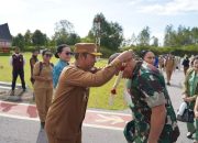 Bupati Tapanuli Utara, Sambut Panglima KASA , Rangkaian Kunker di Bona Pasogit