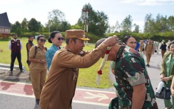 Bupati Tapanuli Utara, Sambut Panglima KASA , Rangkaian Kunker di Bona Pasogit