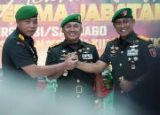 Mantan Wakil Inspektur Kopassus Yuri Elias Mamahi Resmi Jabat Danrem 131/Santiago Sertijab Danrem 131/Santiago