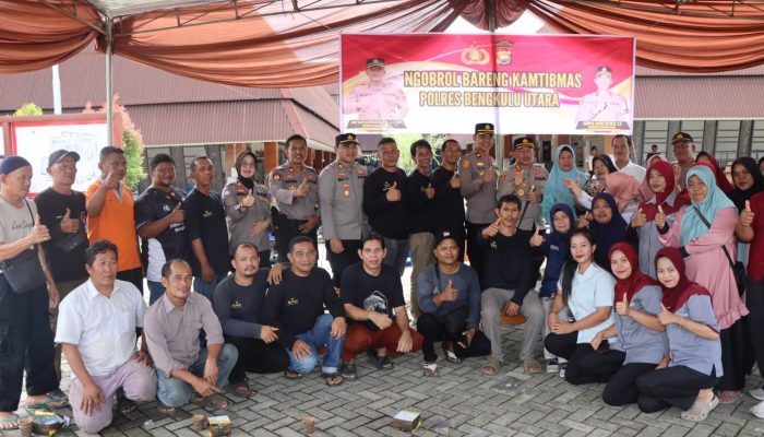 POLRES BENGKULU UTARA DUKUNG KETAHANAN PANGAN, KAPOLRES PIMPIN TANAM JAGUNG KUARTAL II TAHUN 2026