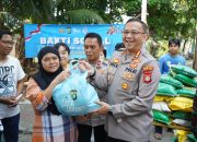 Sambut Hari Bhayangkara ke-80, Polres Metro Jakarta Utara Salurkan 1.000 Paket Sembako di Koja