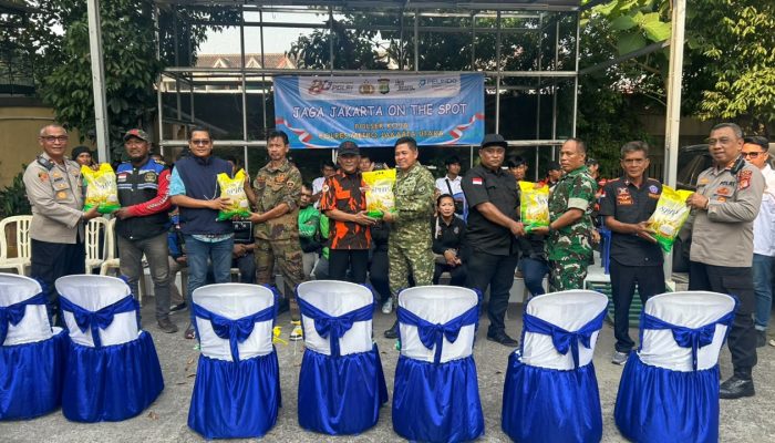 Jaga Jakarta On The Spot, Kapolsek Koja Perkuat Sinergi Kamtibmas Bersama Warga