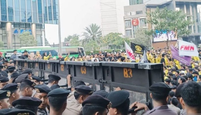 BaraNusa Puji Pendekatan Humanis Polda Metro Jaya dalam Aksi Mahasiswa