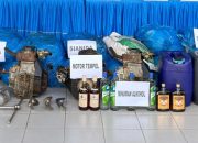 TNI AL Gagalkan Penyeludupan Sianida dan Barang Ilegal Lintas Negara di Sulawesi Utara