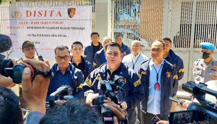 Bareskrim Polri Sita Pabrik Pemurnian Emas di Sidoarjo Jawa Timur, Operasional Dihentikan Terkait Kasus Tambang Ilegal