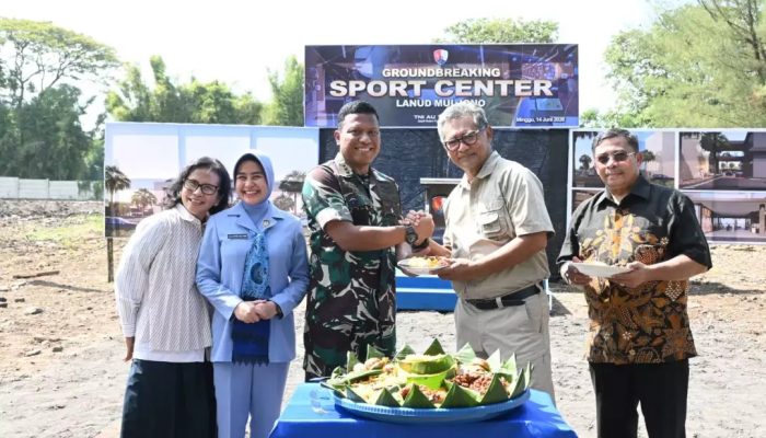 Groundbreaking Sport Center Lanud Muljono, Wujud Pembinaan Personel dan Optimalisasi Aset Negara
