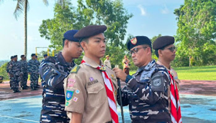Lanal Dabo Singkep Gelar Persami KKRI TW II Tahun 2026