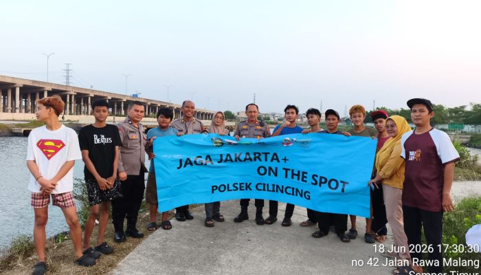 Jaga Jakarta On The Spot, Kapolsek Cilincing Perkuat Peran Keluarga Cegah Kenakalan Remaja