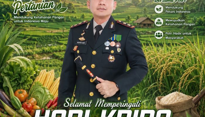 Polres Lebak Peringati Hari Krida Pertanian 2026, Dukung Ketahanan Pangan Nasional