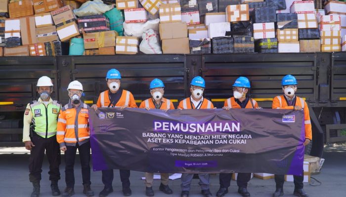 Bea Cukai Marunda Musnahkan Barang Ilegal Rp. 9,13 Miliar, Negara Selamat dari Kerugian Rp. 4,32 Miliar