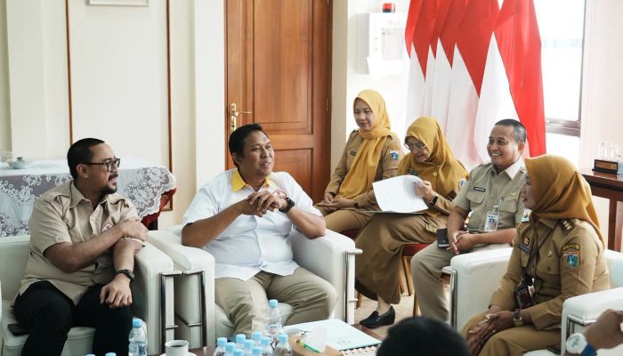 KONI Jakarta Barat perkuat kolaborasi dalam meningkatkan pembinaan olahraga prestasi bersama Pemkot Jakarta Barat