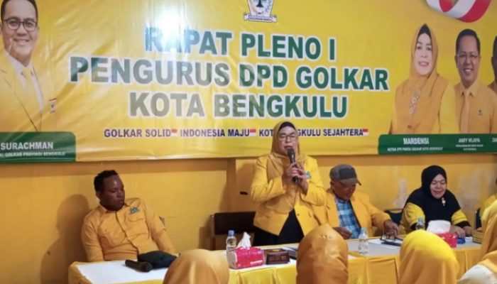 ‎Resmi Terima SK, DPD Golkar Kota Bengkulu Gelar Rapat Pleno I dan Targetkan 6 Kursi DPRD
