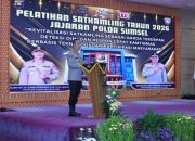 Buka Pelatihan Satkamling 2026, Kapolda Sumsel Tekankan Gotong Royong dan Pemanfaatan Teknologi