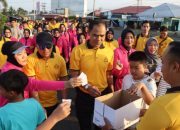 Semarak Hari Bhayangkara ke-80: Tawa, Keringat, dan Kreasi Nasi Goreng di Polres Bengkulu Utara