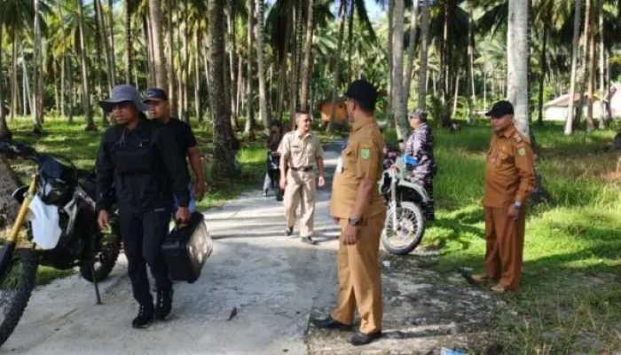 Danposal Midai Laksanakan Pendampingan Tim Survey Kampung Nelayan Merah Putih