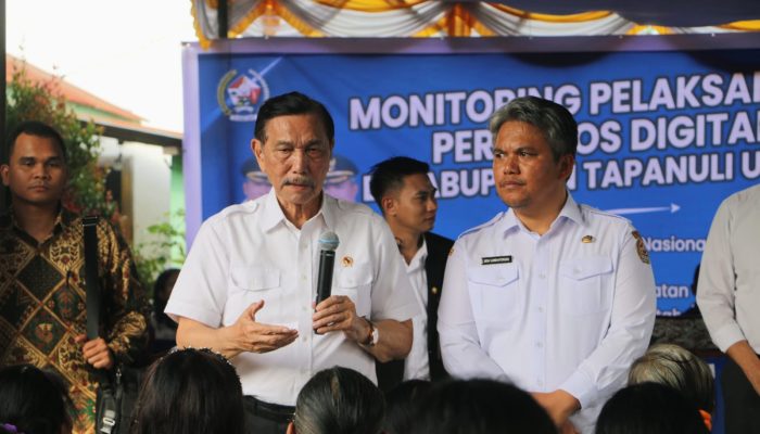 Ketua Dewan Ekonomi Nasional Apresiasi Pemkab Taput‎ Pelopor Transformasi Digital Dalam Penyaluran Bantuan Sosial di Indonesia