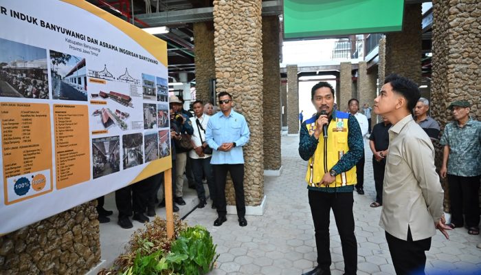 Tinjau Revitalisasi Pasar Induk Banyuwangi, Wapres Dorong Penguatan Ekonomi Rakyat dan Pelestarian Cagar Budaya