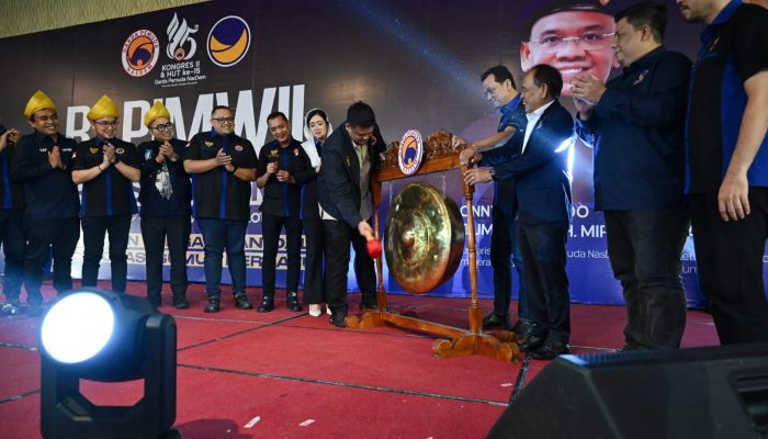 Gubernur Bobby Nasution Ajak Kader GP Nasdem Perkuat Nasionalisme dan Perangi Narkoba