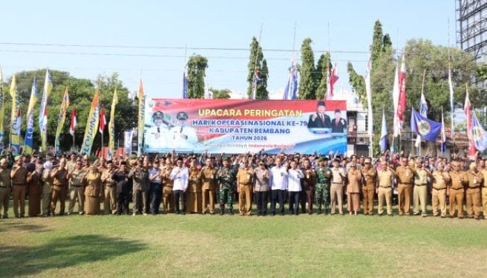 Hadiri Upacara Kapolres Rembang Tekankan Disiplin, Pelayanan Prima, dan Kesiapsiagaan Personel Saat Apel Pagi