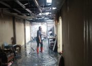 Polsek Koja Selidiki Rumah Tinggal Terbakar di Koja, Diduga Akibat Korsleting Listrik