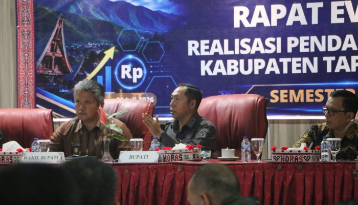 ‎Optimalkan Pendapatan Daerah 2026, Pemkab Taput Gelar HLM dan Evaluasi Kinerja Perangkat Daerah