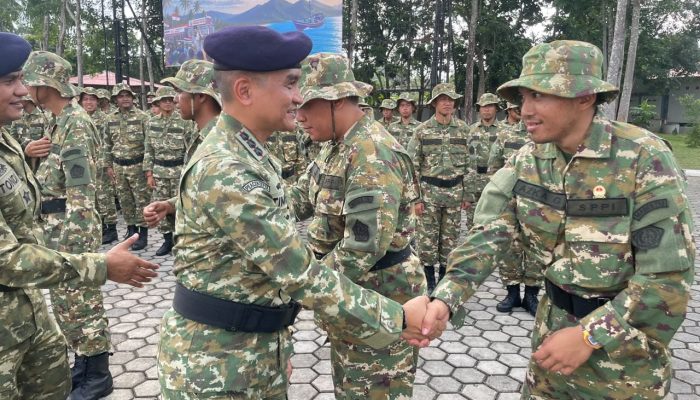 Danlanal Bintan Hadiri Upacara Penutupan Pendidikan dan Pelantikan Siswa SPPI, KDKMP, dan KNP