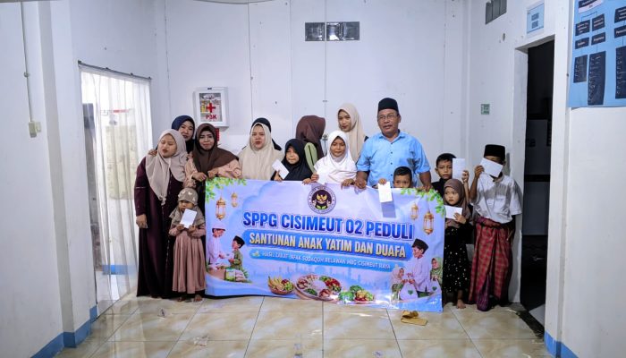 SPPG Cisimeut 02 Peduli Gelar Santunan Perdana untuk 17 Anak Yatim, Akan Dilaksanakan Rutin Setiap Dua Bulan