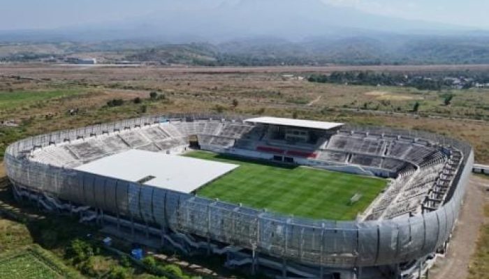 Atap Stadion Gelora Daha Jayati Mulai Dipasang Agustus, Target Rampung Desember 2026