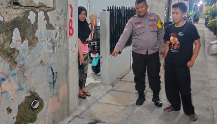 Bhabinkamtibmas Polsek Tanjung Priok Respon Cepat Laporan 110, Dampingi Korban Dugaan Pencurian Sepeda Motor