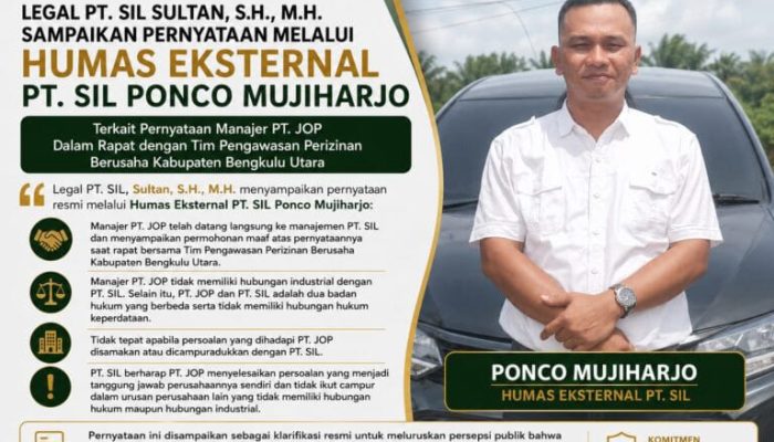 Babak Baru Polemik PT. JOP: Manajer Minta Maaf, Manajemen PT. SIL Beri Peringatan Tegas