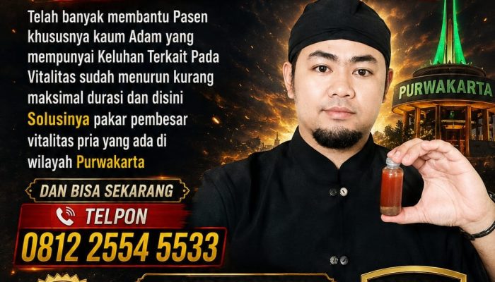 Pengobatan ALAT VITAL Purwakarta H. Abdulazis Atasi Lemah Syahwat Resmi