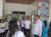 Direktur RSUD Tarutung Monitor Sejumlah Unit Pelayanan, Pastikan Operasional Pelayanan Sesuai Standar