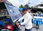 Sambut HUT RI ke -81, Pemkab Tapanuli Utara Bagikan 1.814 Bendera Merah Putih di Siborong-borong