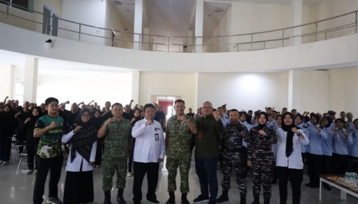 Siapkan Generasi Teknokrat Maritim, Danlanal Dumai Bekali Taruna Poltek Kelautan dan Perikanan Dengan Wawasan Kebangsaan