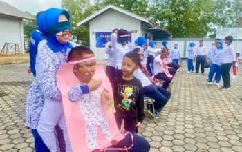 Semarak HUT Ke-81 Kemerdekaan RI, Keluarga Besar Lanal Bintan Ikuti Berbagai Perlombaan