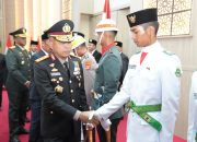 Kapolda Banten Hadiri Pengukuhan Paskibraka dan Pasukan 45 Provinsi Banten 2026
